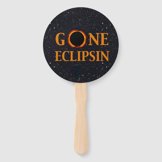 Abanico Eclipse solar de ECLIPSIN GONE (Anverso)