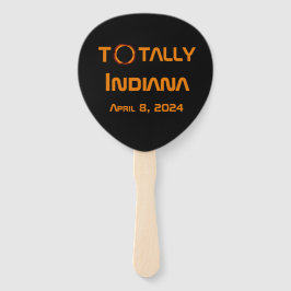 Abanico Eclipse solar total de Indiana 2024