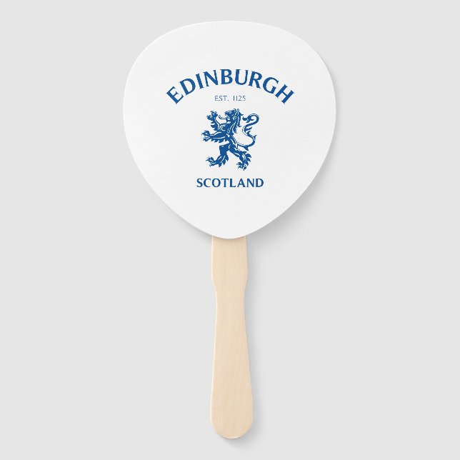 Abanico EDINBURGH Scotland (Anverso)
