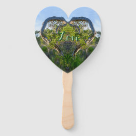 Abanico El Amor De La Naturaleza