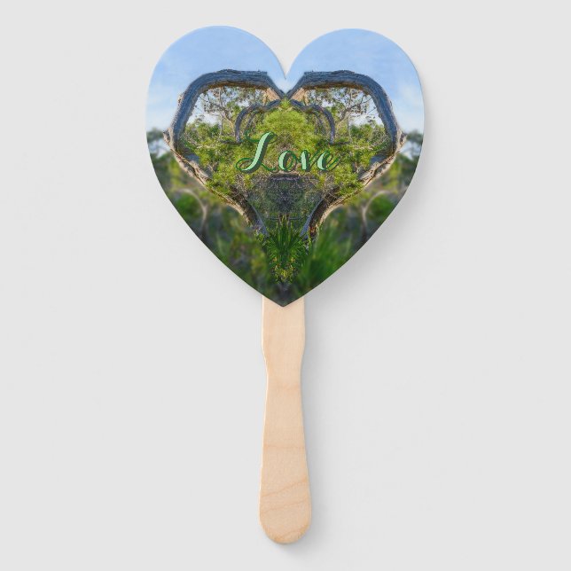 Abanico El Amor De La Naturaleza (Anverso)