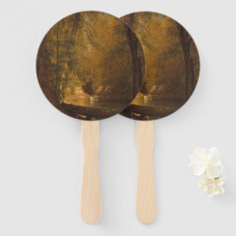 Abanico El arte de la piscina de truchas (1870) - ventilad