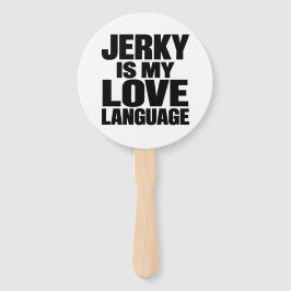 Abanico El cecina es mi lenguaje del amor Divertido cecina