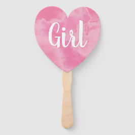 Abanico El sexo del bebé revela la bomba de humo Chica ros