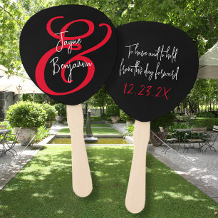 Abanico El ventilador del boda tiene y aguanta el decir ne