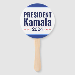 Abanico Elección del presidente Kamala 2024