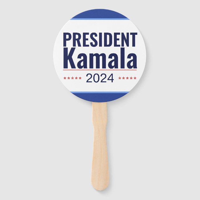 Abanico Elección del presidente Kamala 2024 (Anverso)