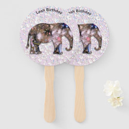 Abanico Elefante floral