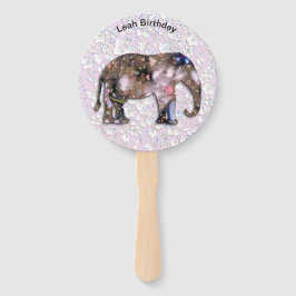 Abanico Elefante floral