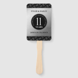 Abanico Elegante 11ª celebración del Aniversario del Boda