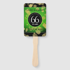 Abanico Elegante 66º aniversario del Boda Titanita