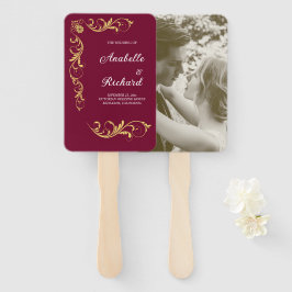 Abanico Elegante Boda victoriano