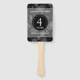 Abanico Elegante celebración del cuarto aniversario de Bod