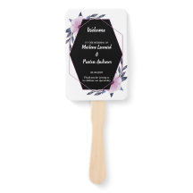 Elegante marco geométrico programa de matrimonio p
