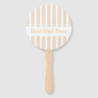 Abanico Elegante Personalizado Mejor Papá del Mundo con Ra