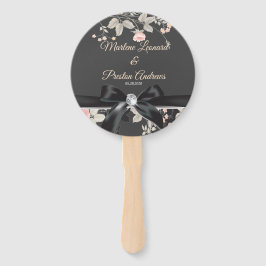 Abanico Elegante programa de casquería de moda acuarela Fl