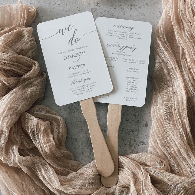 Abanico Elegante programa Sage Green We Do Wedding (Subido por el creador)