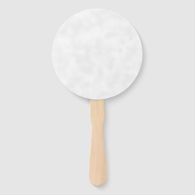Abanico En Blanco Para Su Personalizar - (Anverso)