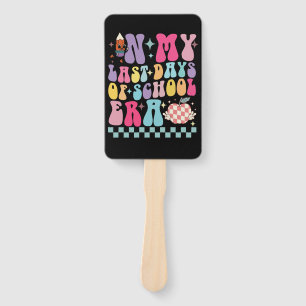 Abanico En mis últimos días en la era de la escuela, la vi