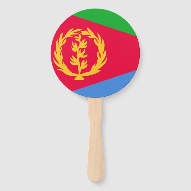 Abanico Eritrea flag Set of Fans (Anverso)