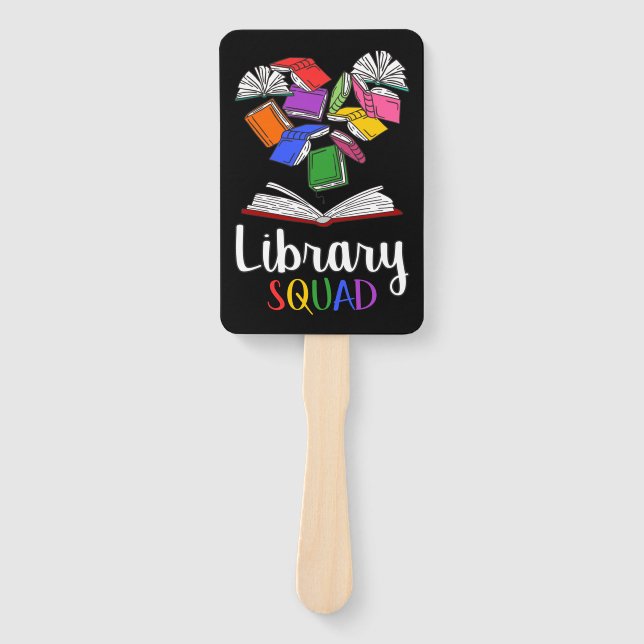 Abanico Escuadrón de biblioteca I (Anverso)