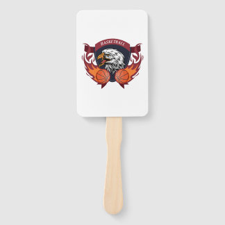 Abanico Escudo de baloncesto Eagle Flame