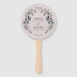 Abanico Escudo de jardín | Programa Mauve Purple Wedding P