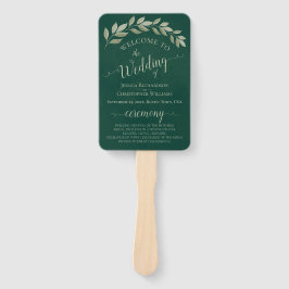 Abanico Esmeralda y salvia deja un elegante programa de bo