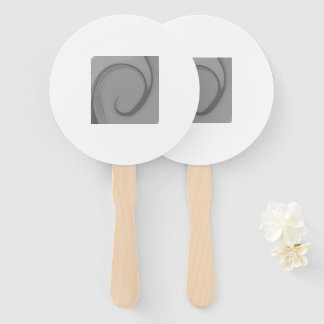 ABANICO ESTILO CHIC ELEGANTE MÍNIMO MODERNO MONOGRAMA SENC