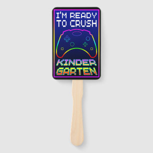 ABANICO ESTOY LISTO PARA APLASTAR KINDER GARTEN