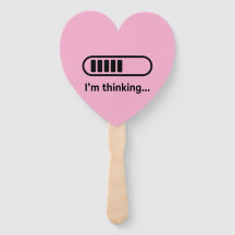 Estoy Pensando... Barra de Progreso Rosa Minimalis