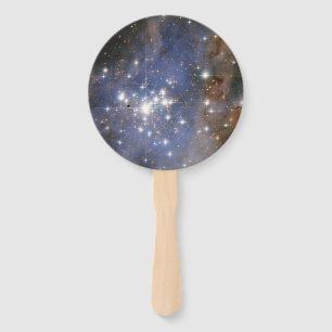 Abanico Estrellas de diamantes en el espacio de burbujas d