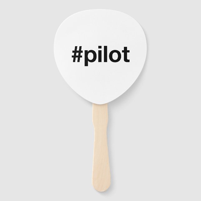 Abanico Etiqueta PILOT (Anverso)