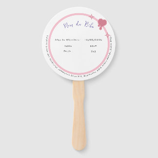 Abanico Éventails Cœur