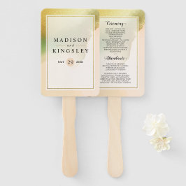 Abanico Fab Chartreuse 🤵 Boda de presupuesto audaz y eleg