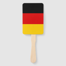 Abanico Fanático con bandera de Alemania