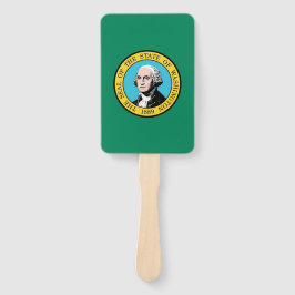Abanico Fanático con bandera del estado de Washington, EE.