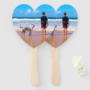 Abanico Fanático de foto personalizado con tus fotos favor