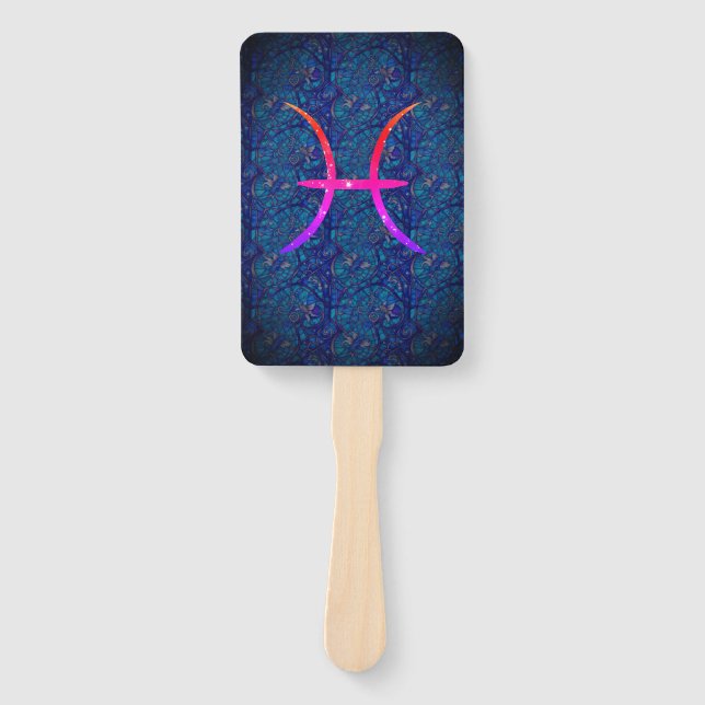 Abanico Fanático de mano de Pisces (Anverso)
