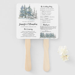 Abanico Fanático del programa de bodas forestales de Woodl