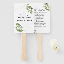 Abanico Fanático del programa de bodas verdes