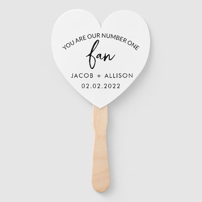 Abanico Fanático número uno (Anverso)