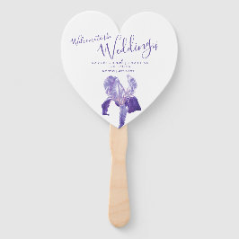 Abanico Fanáticos del programa de arte de la flor de iris 