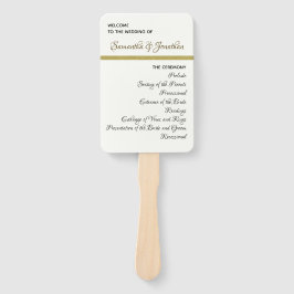 Abanico Fanáticos del programa de Ceremonia de Boda con ac