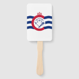 Abanico Fanáticos patrióticos con bandera de Cincinnati