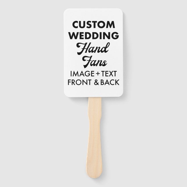 Abanico Fans Bodas de favores invitados personalizados (10 (Anverso)