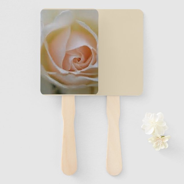 Abanico FANS DE EVENTOS DISEÑADOS POR personalizados (Anverso y reverso)