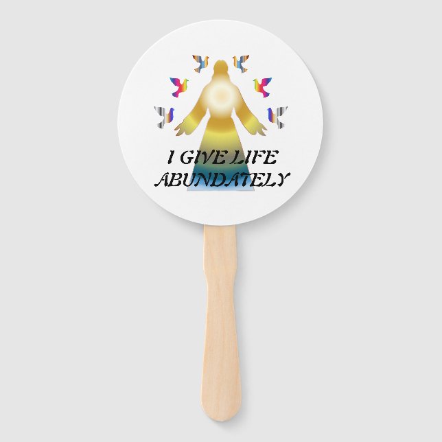 Abanico Fans de la Iglesia (Anverso)