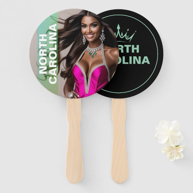 Abanico Fans de pádel de concurrencia personalizado - Dise (Anverso y reverso)