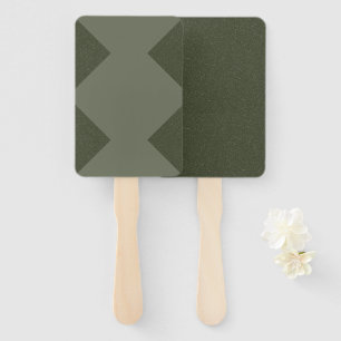 Abanico Fans de pádel del Personalizado verde moscovita